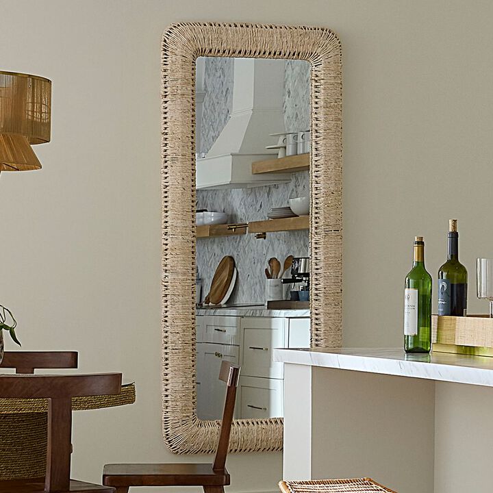 Hollis Rope Floor Mirror