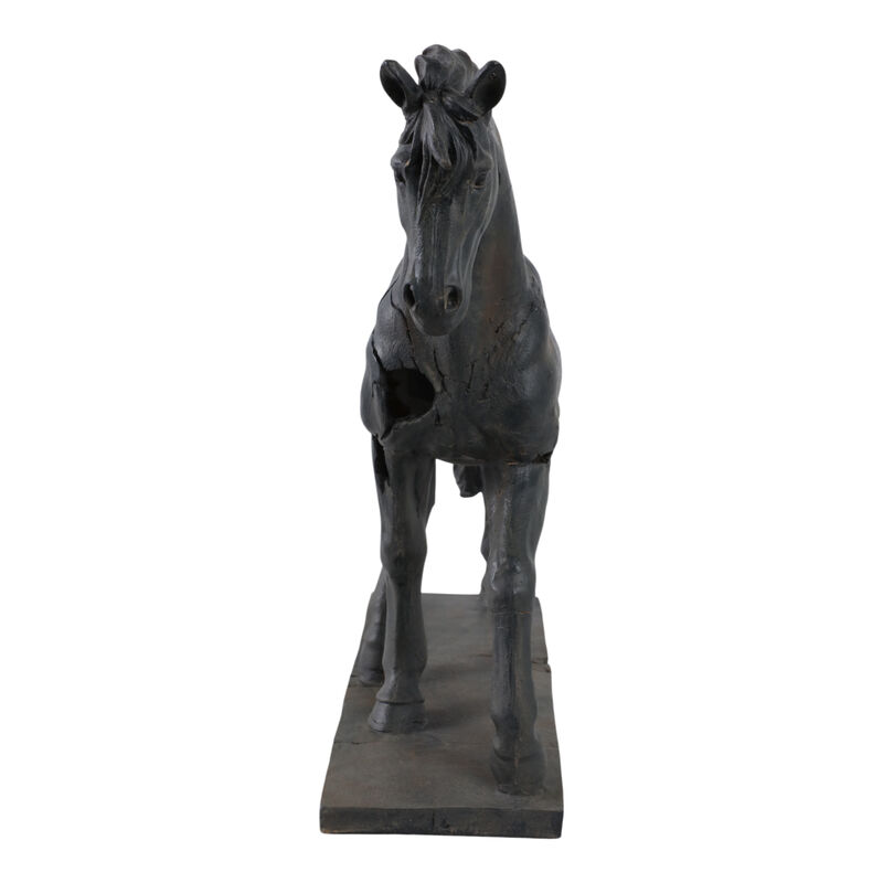 Cracked Horse Sculpture image number 2