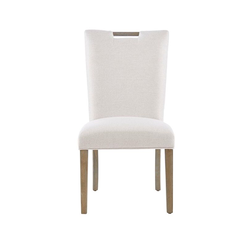 Gracie Mills Cortez Solid Dining Chair Set with Ruber Wood Legs (Set of 2)