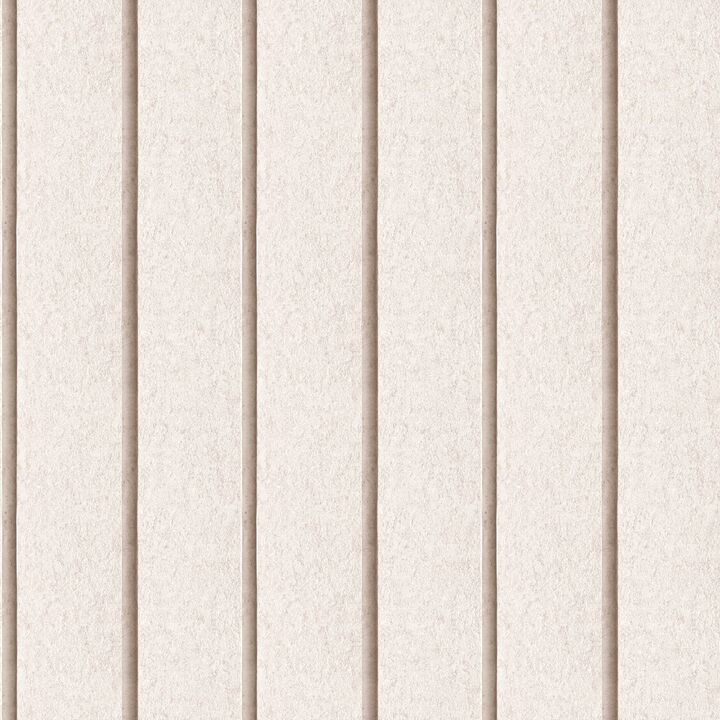 Luxe Concrete Slat Wallpaper