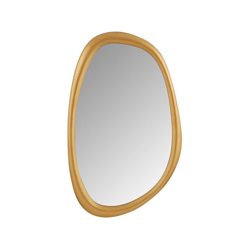 Meridian Furniture Holland Brass Polyresin Mirror