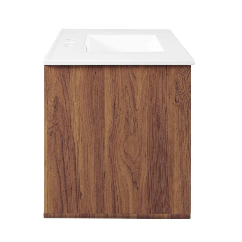 Modway Transmit 36" Wall-Mount Bathroom Vanity image number 2