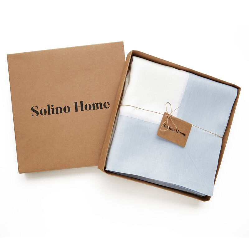Solino Home 100% Pure Linen Tablecloth - Contempo