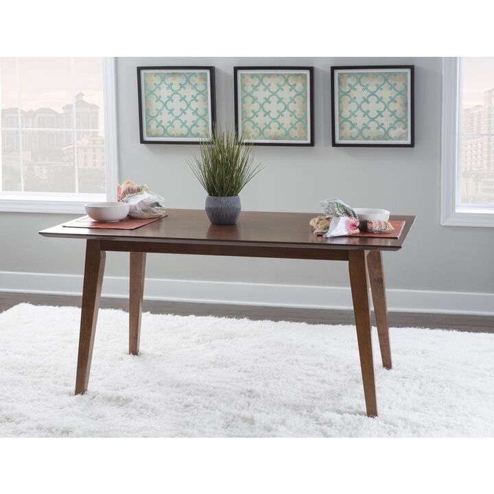 Linon Cadence Dining Table Brown