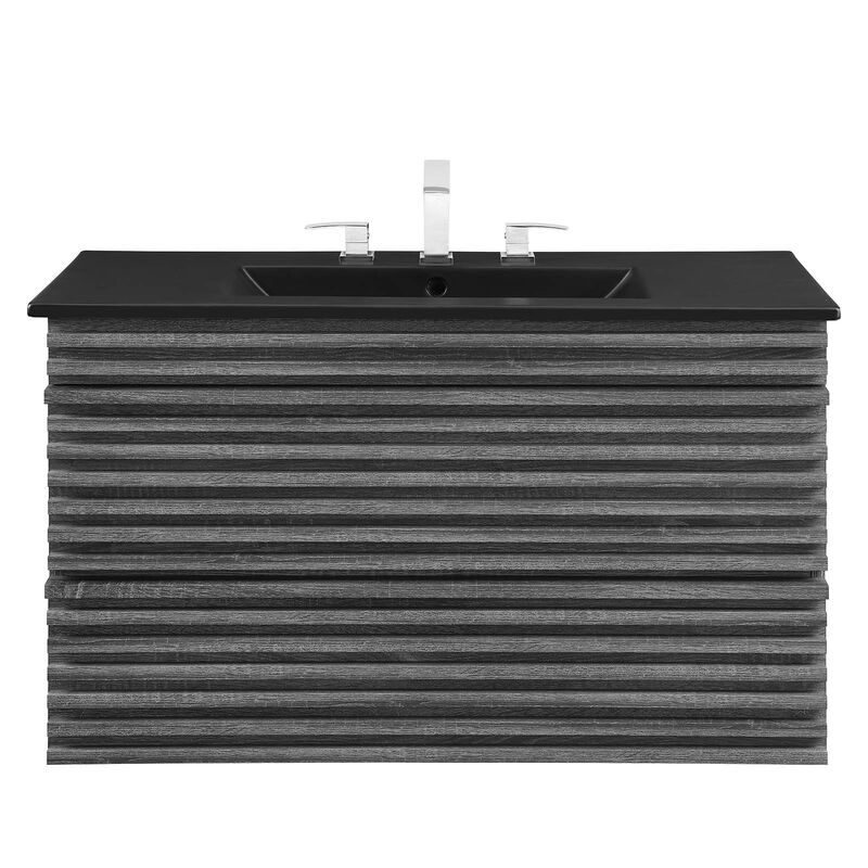 Render 36" Wall-Mount Bathroom Vanity image number 0