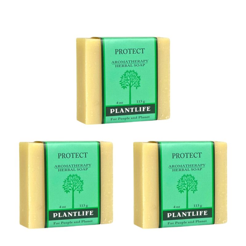 Plantlife Bar Soap - Protect 3 Pack image number 2