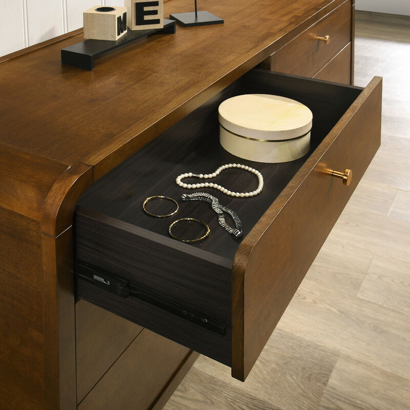 Rotbek 6-Drawer Wood Dresser image number 8
