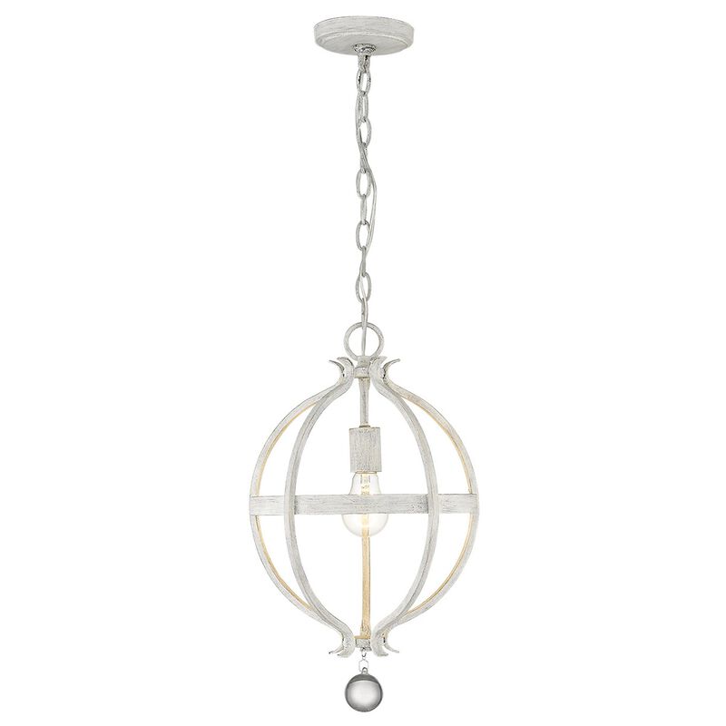 Hivvago Callie 1-Light Country White Pendant