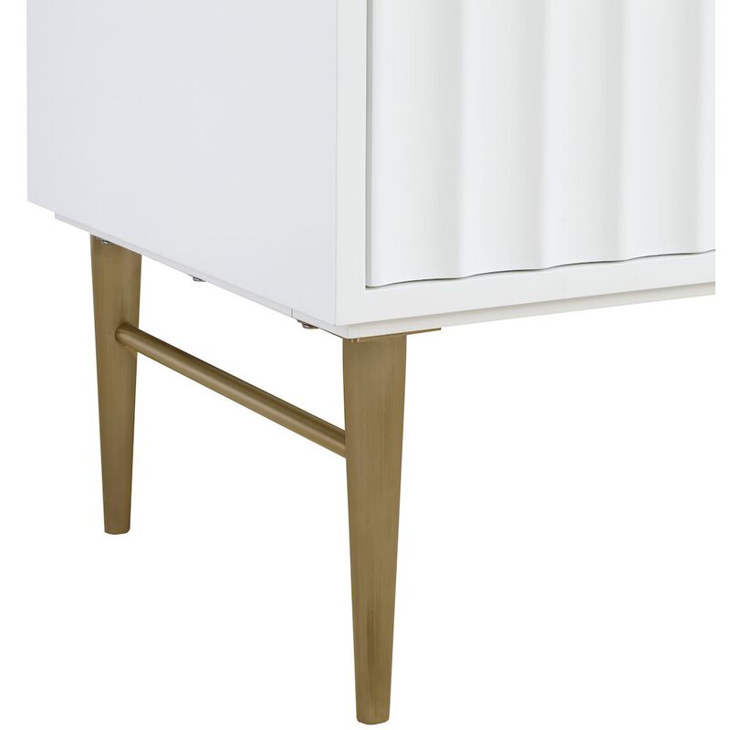 Meridian Furniture Modernist White Bathroom Vanity