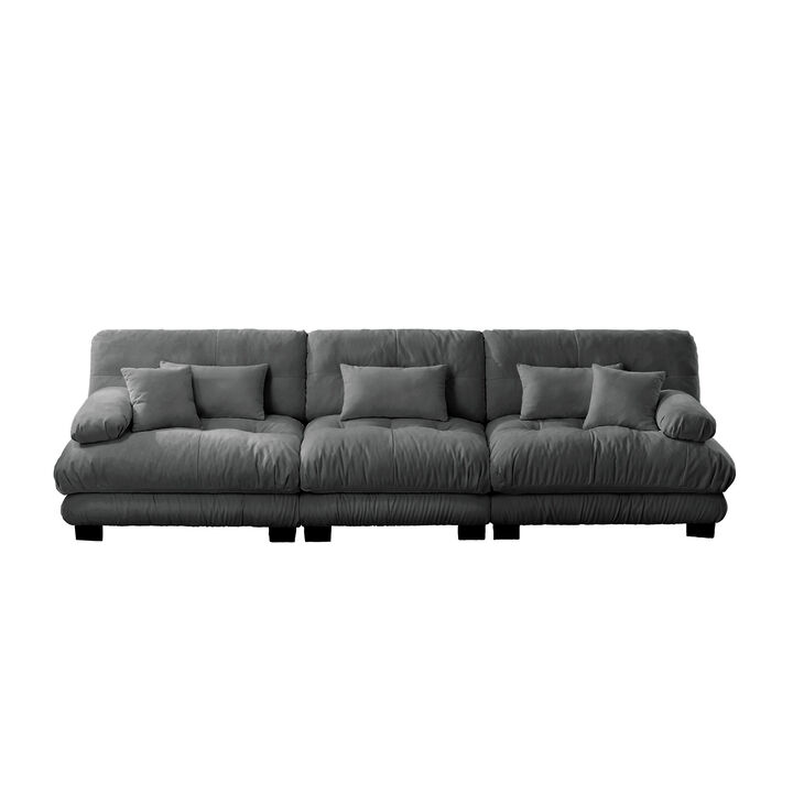 Merax 3-Seater Sectional Sofa Modular Deep Seat Couch