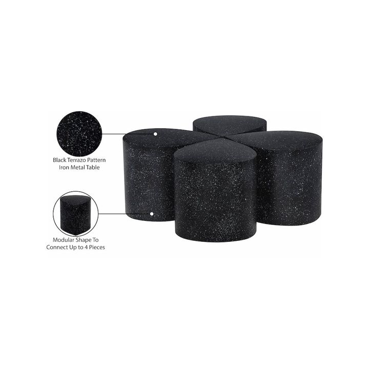 Meridian Furniture Petal Black Coffee Table