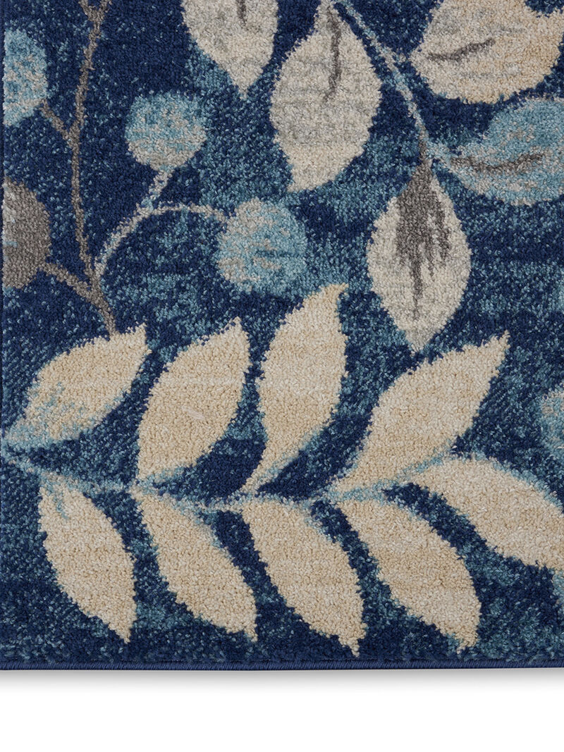 Tranquil TRA03 Navy 2' X 4' Rug image number 3