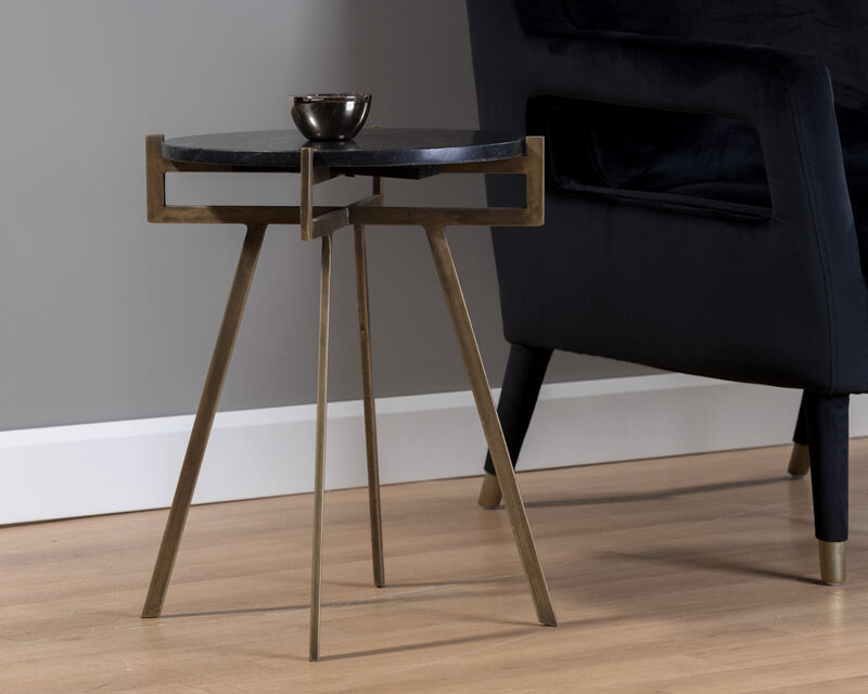 Anak Black End Table
