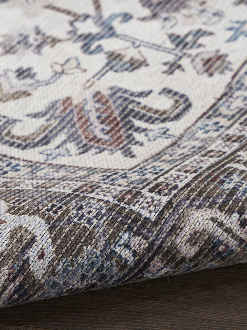 Machine Washable Series 1 SR104 Olive 2' x 6' Rug