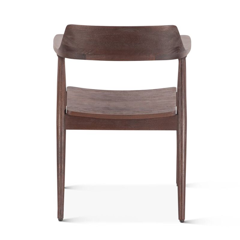 World Interiors Oxford Dining Chair with Walnut Finish