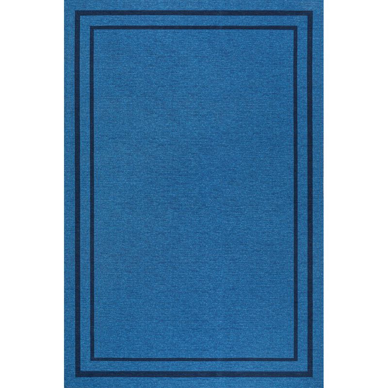 Sloane Classic 2-Stripe Border Washable Area Rug