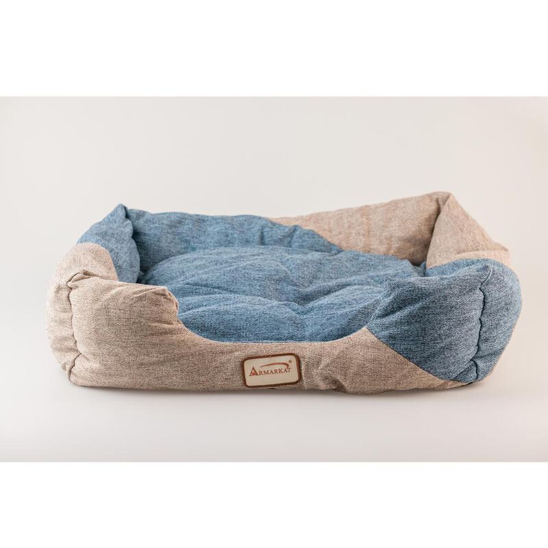 Armarkat Soft Upholstery Cat Bed, Skid Free Nest Pet Bed, Puppy Beds