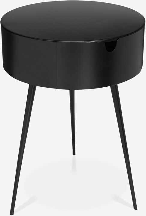 Meridian Furniture Bali Black Night Stand