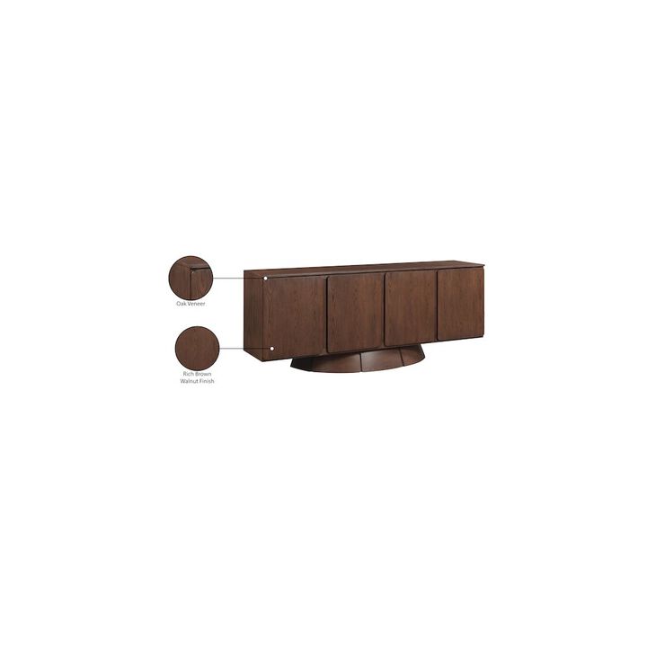 Meridian Furniture Bellona Brown Sideboard/Buffet