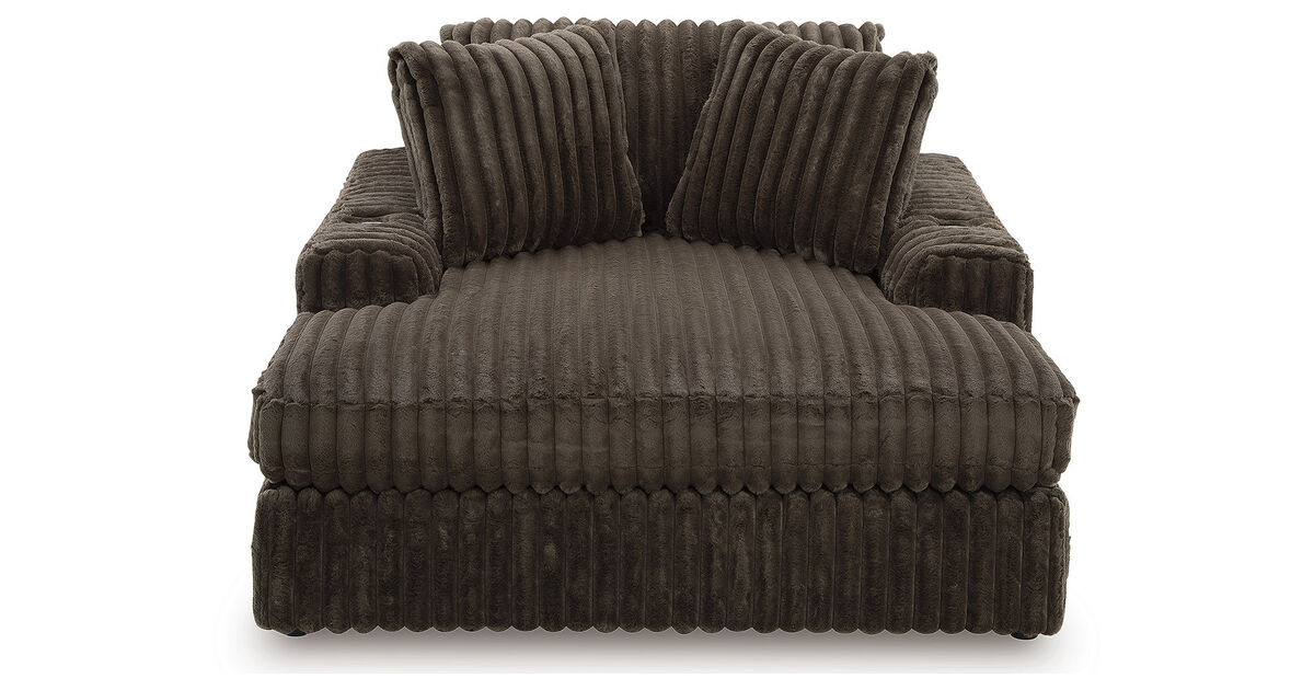 Midnight-Madness Oversized Chaise