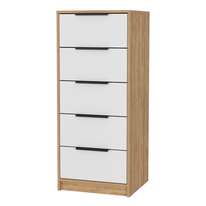 HomeRoots 18" Five Drawer Standard Chest image number 0