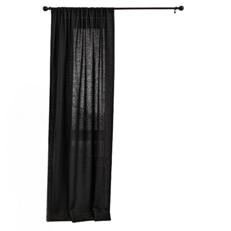 Solino Home 100% Pure Linen Curtain - Linen Curtain