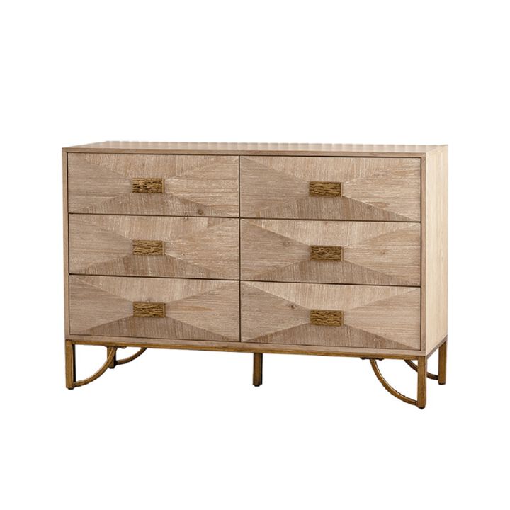 Tudvad 6-Drawer Dresser