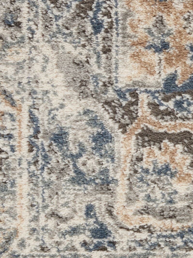 Quarry QUA07 Gray/Ivory 8'10" x 11'10" Rug image number 5