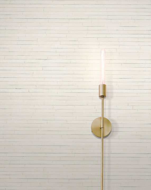 Handcrafted Shimmering Paper White Wallpaper
