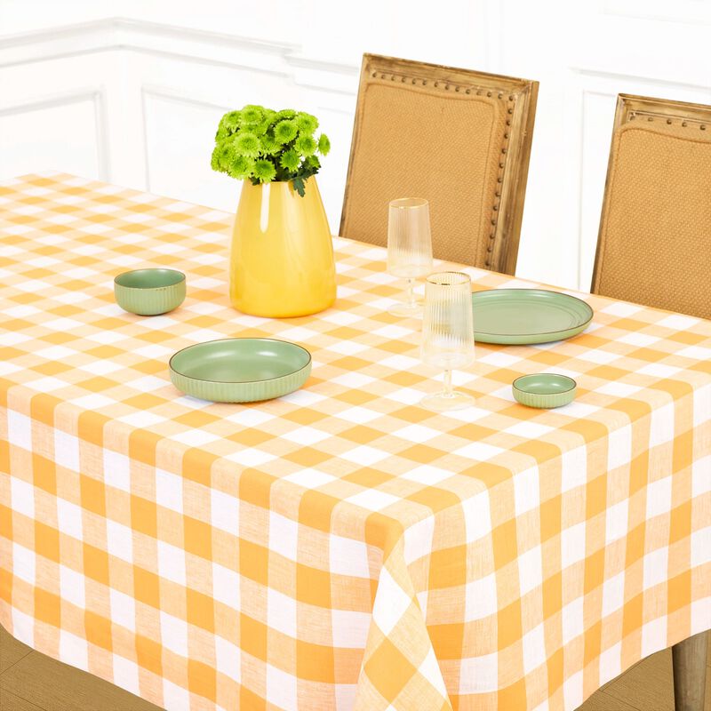 Linen Tablecloth - Buffalo Check image number 2