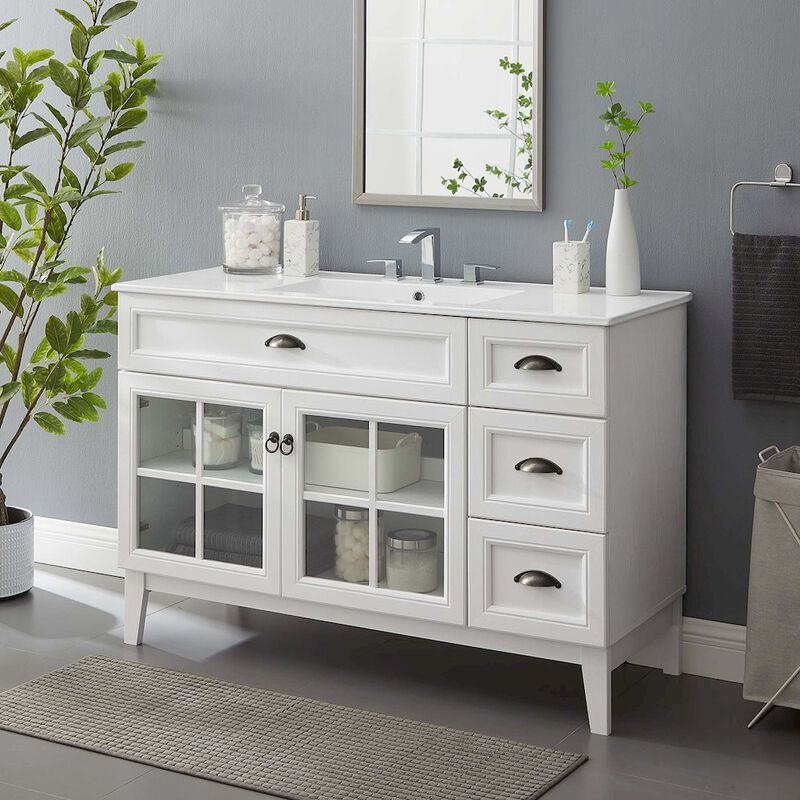 Isle 48" Bathroom Vanity Cabinet image number 7