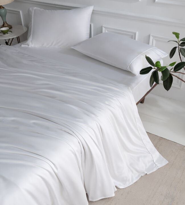 Bamboo Sheet Set Twin XL White
