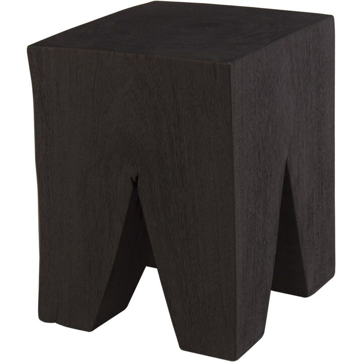 Renwil Congaree BURNED BLACK SIDE TABLE
