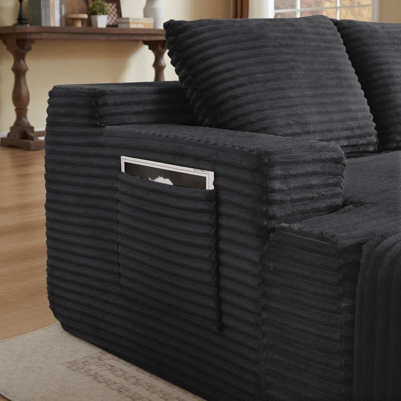Zossox U-Shaped Sectional Sofa image number 4