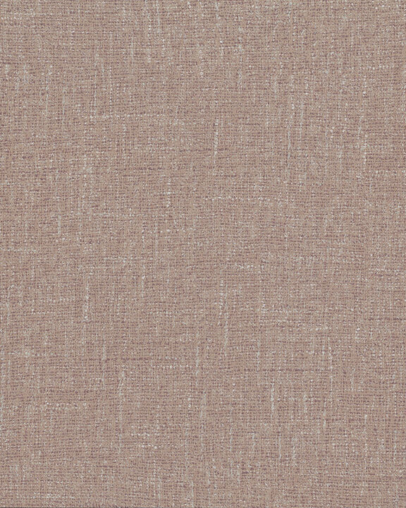 Posh Mauve Faux Fabric Wallpaper