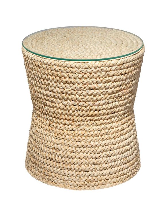 Grain Braided Side Accent Table