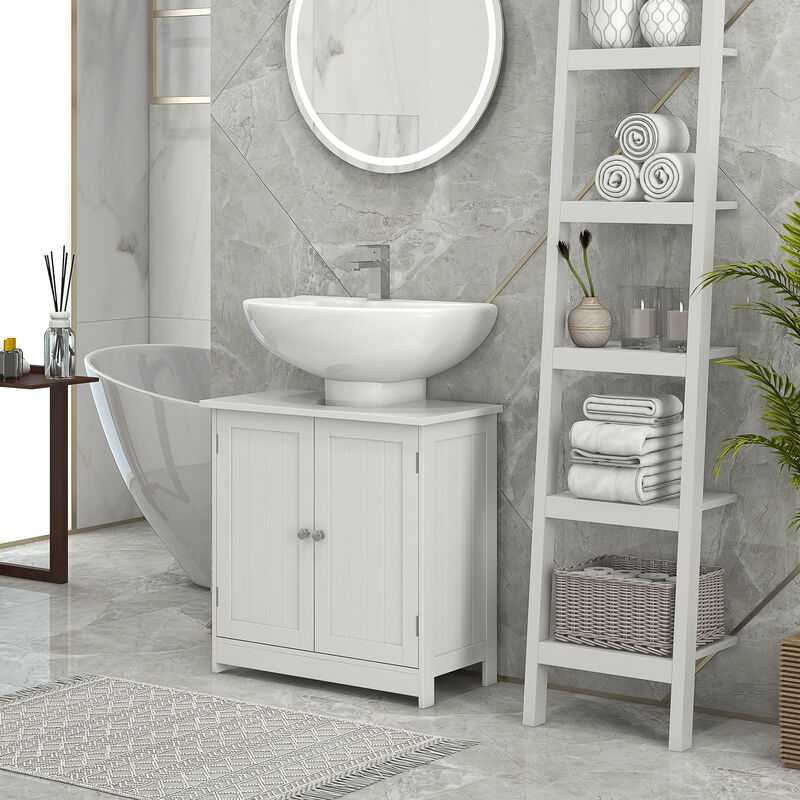 Bathroom Under Sink Vanity Cabinet Multipurpose Space Saver Storage Organizer