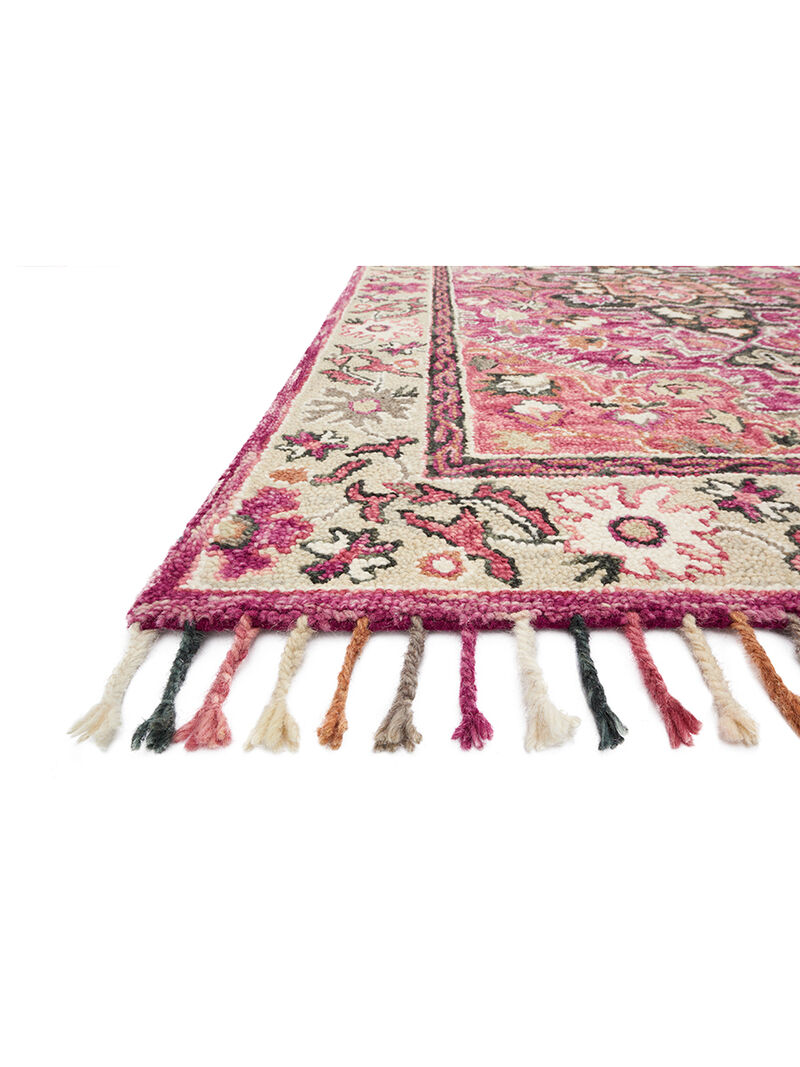 Zharah ZR05 Raspberry/Taupe 7'9" x 9'9" Rug image number 2