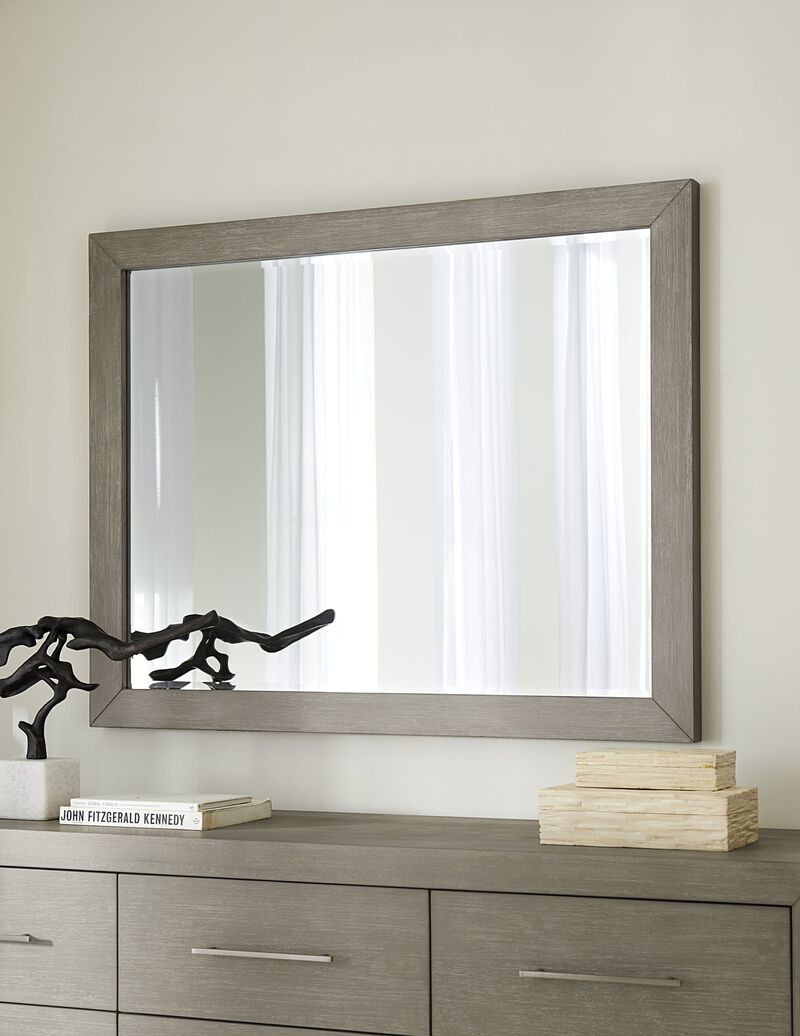 Melbourne Beveled Glass Mirror in Mineral image number 1