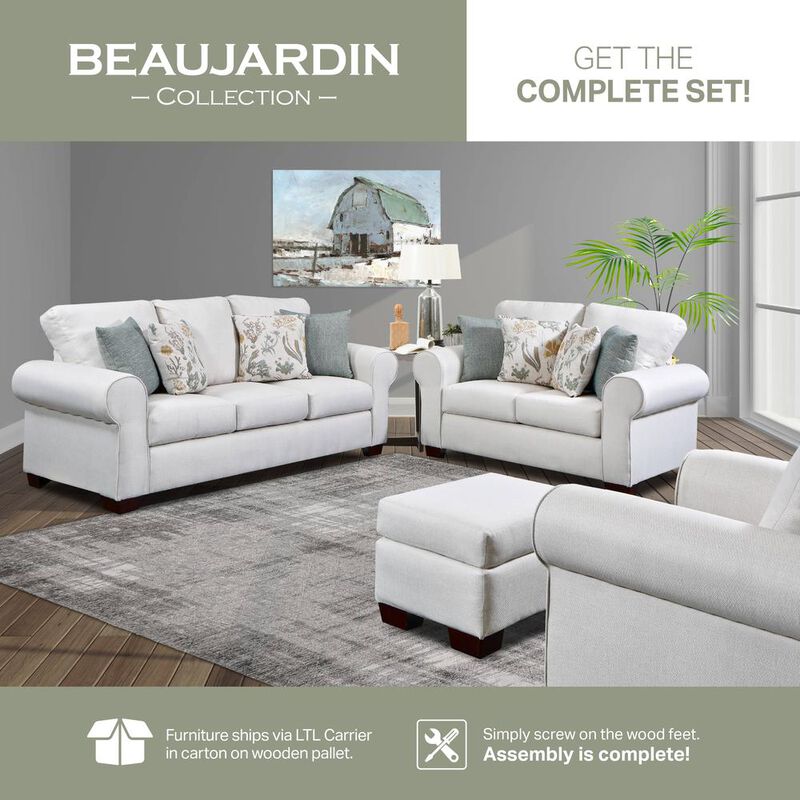 American Furniture Classics Living Room Beaujardin Ottoman