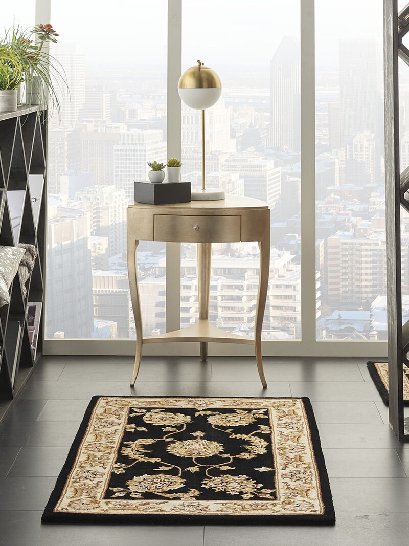 Nourison 2000 2022 Black 2'6" x 4'3" Rug image number 5