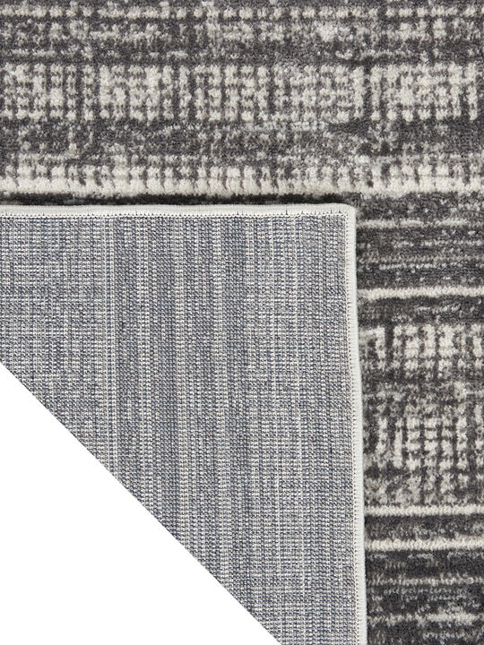 CK011 Verdant VRD04 Charcoal/Ivory 5'3" x 7'3" Rug