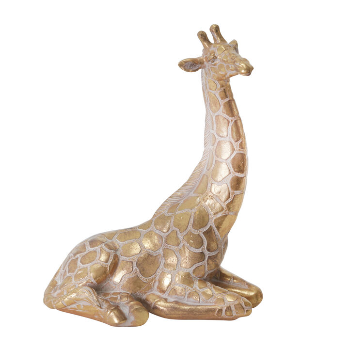 Resin 10" Sitting Giraffe