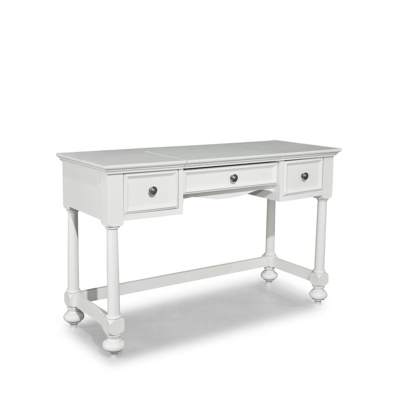 Legacy Classic Madison Desk, Natural White Painted Finish