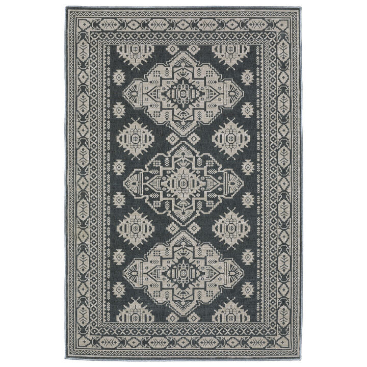 HomeRoots Medallion Area Rug