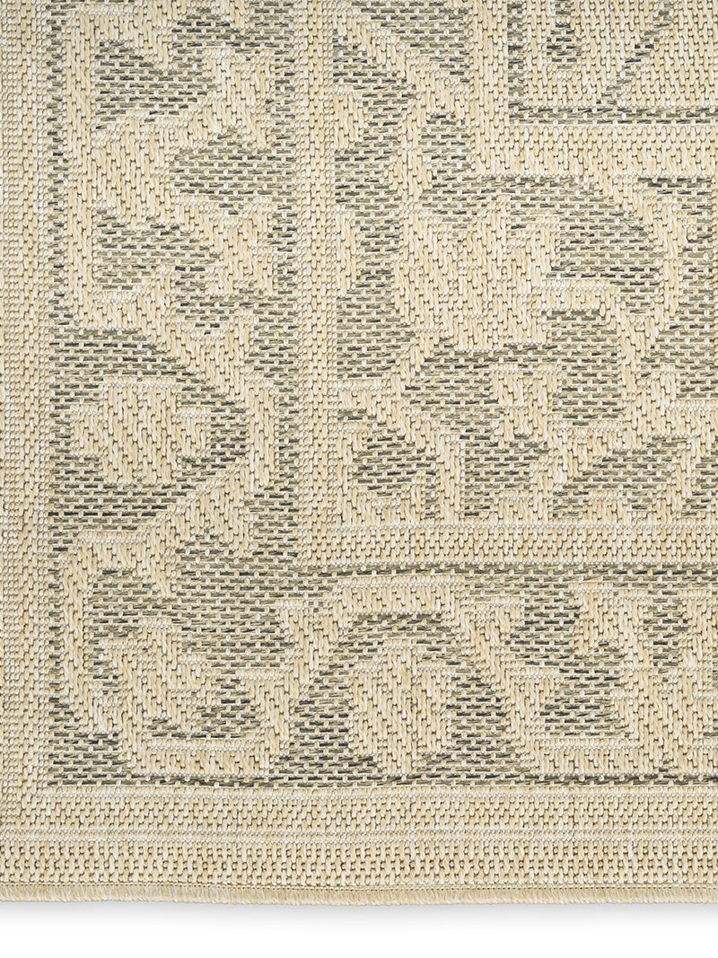 Tulum TLM05 Taupe/Olive 9' x 12' Rug