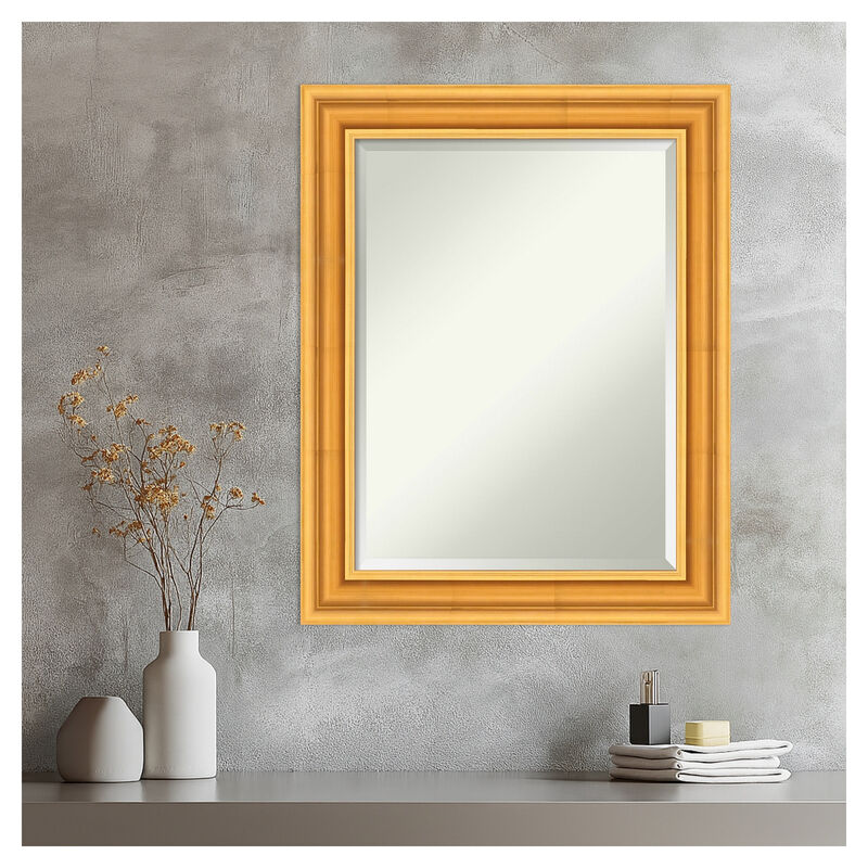Sierra Beveled Wood Framed Wall Mirror image number 6