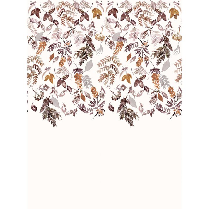 Day Dreamers Floral Brown Mural RB278