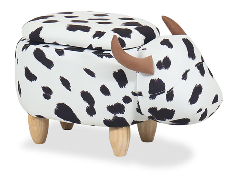 Cow Storage Stool