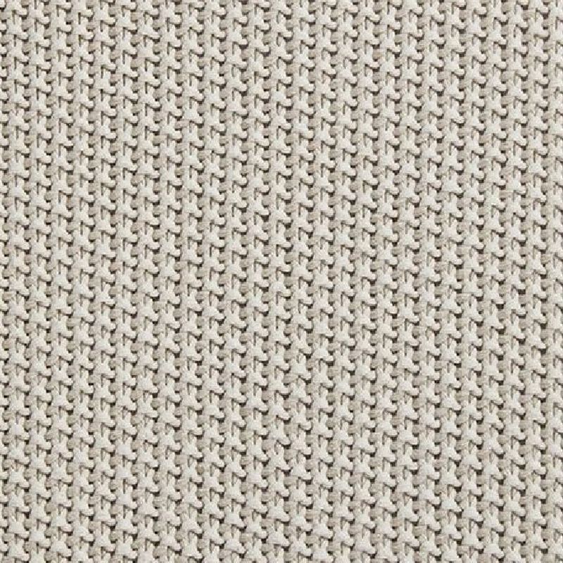 70 x 54 Leri Throw Blanket, Set of 3, Machine Knitted Gray Cotton image number 4